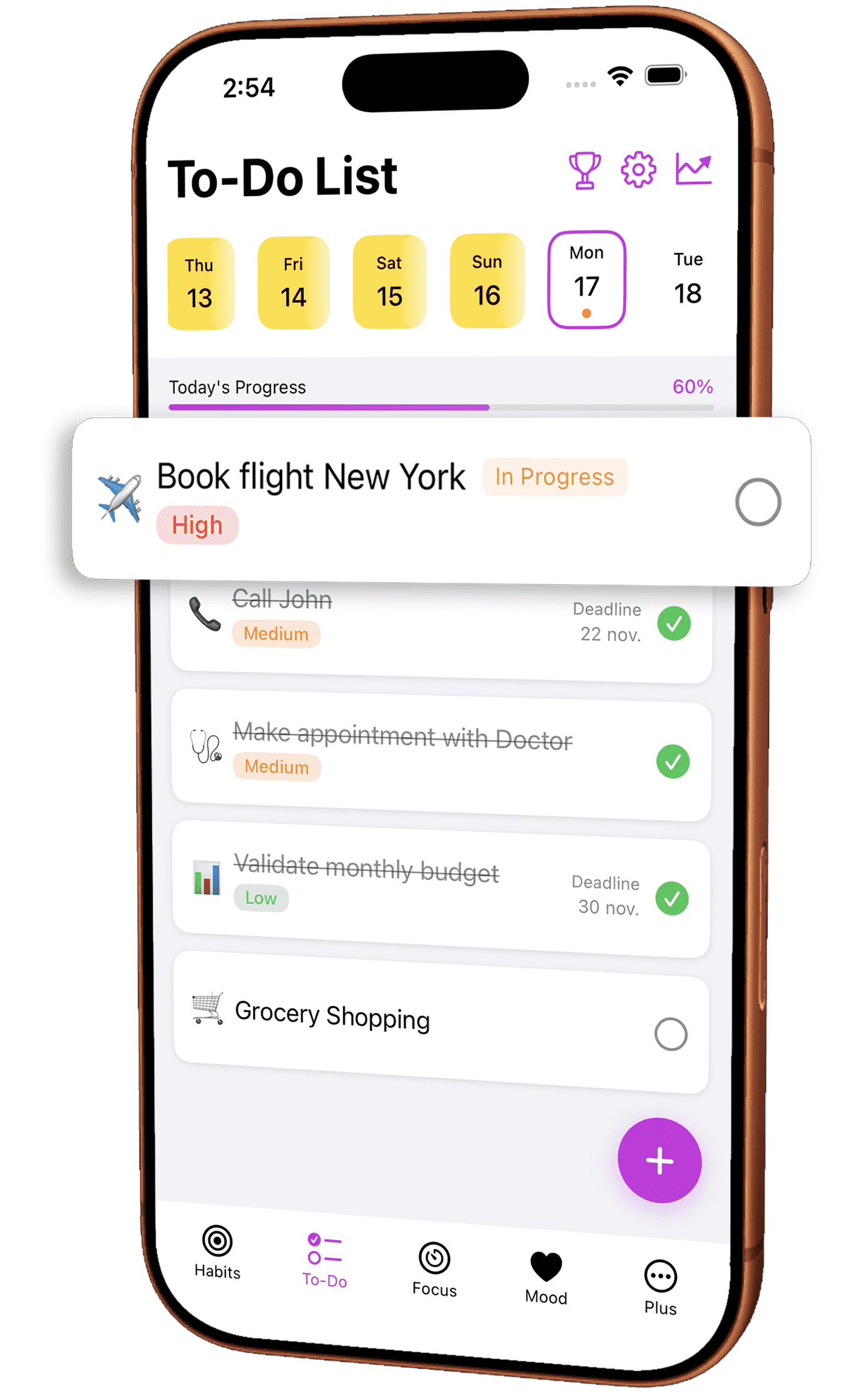 Efficio App - To-do List