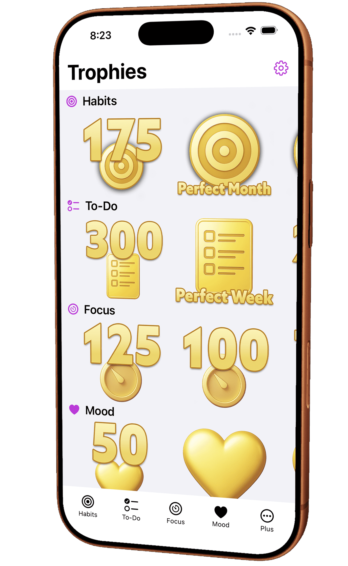 Efficio App - Trophées